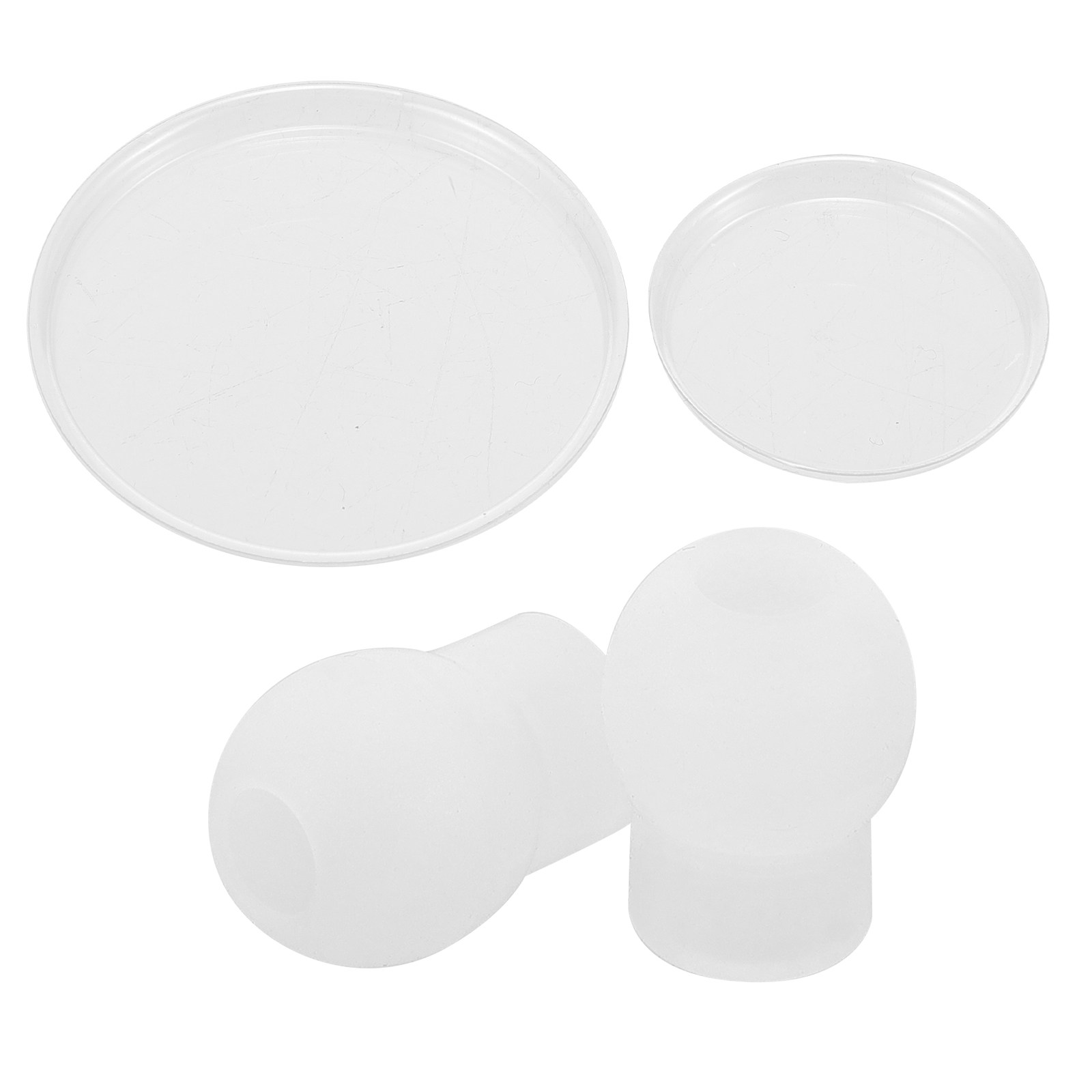 Silicone Ear Tip Replacement - 1Set Silicone Stethoscope Earplugs Comfortable Replacement