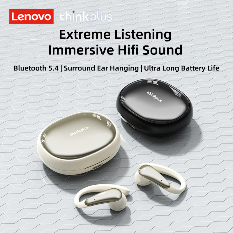 Sports Earphone Hook - Lenovo LK40 Headphones Wireless Bluetooth 5.4