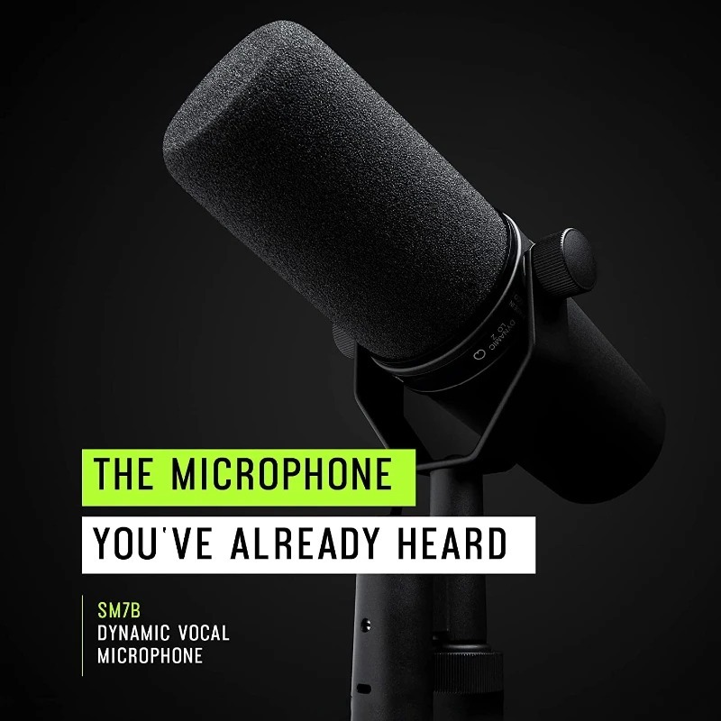 Shure SM7B Microphone Sm7b Dyn - огляд і ціна Shure Mic Sm7B