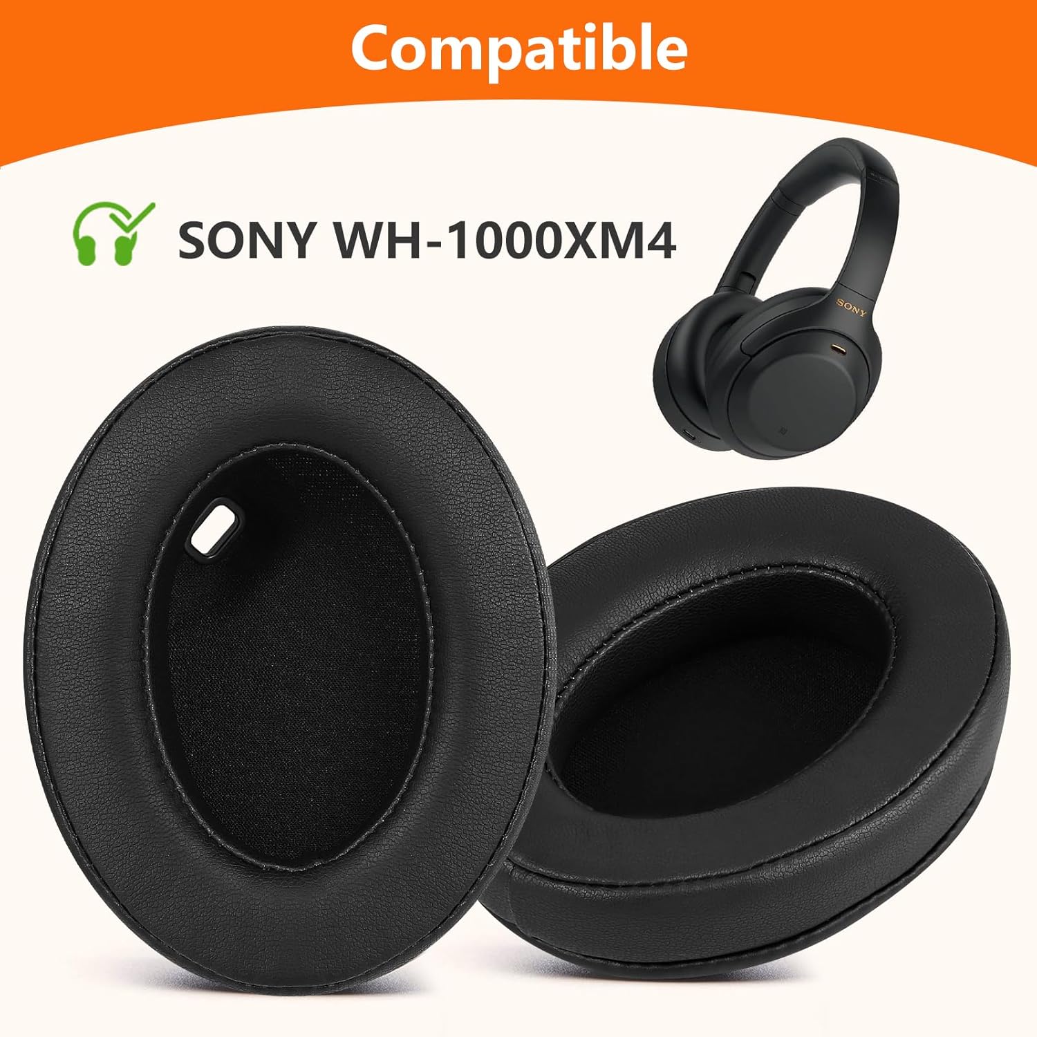 Replacement Ear Pads Cushions  - огляд і ціна Sony Headphone Wh-1000Xm4