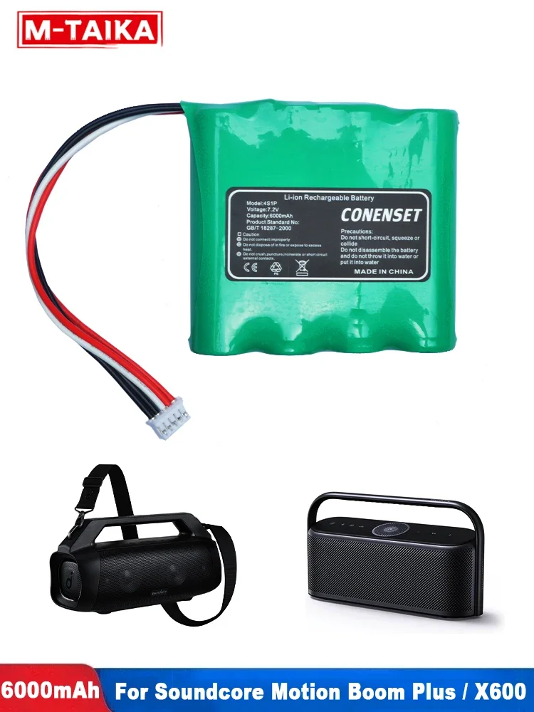 7.2V 6000mAh SW-34MP Replaceme - огляд і ціна Anker Speaker Soundcore Motion+