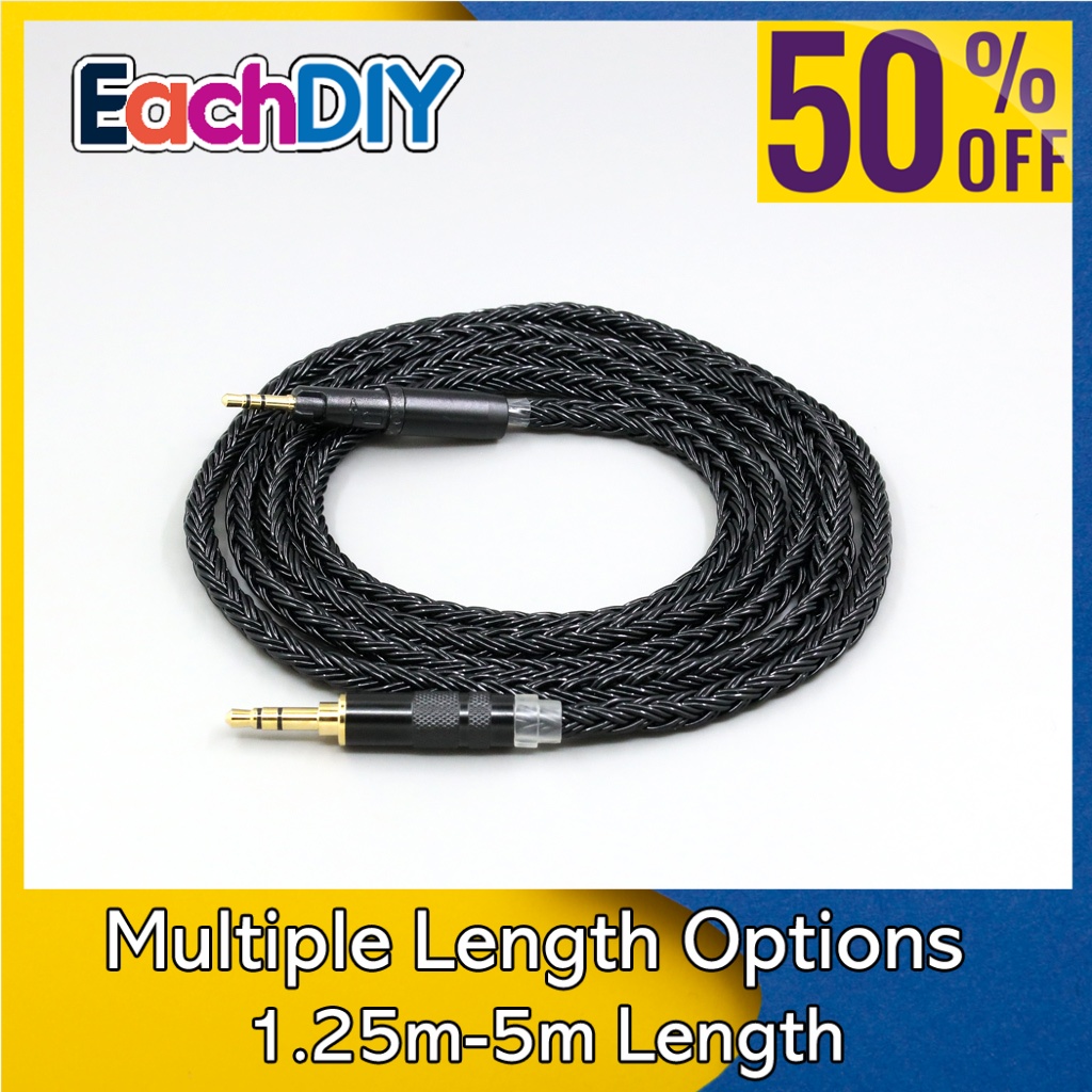 16 Core Black Braided Headphon - огляд і ціна Audio Technica Headphone Ath-M50X