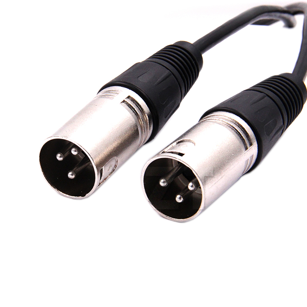30cm 3 Pin XLR FEMALE Jack To  - огляд і ціна Audio Splitter Y