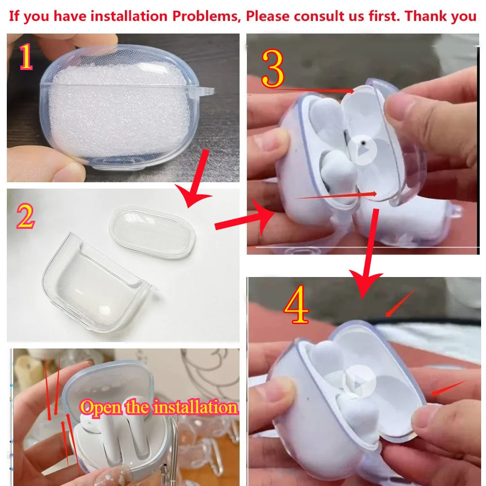 cartoon cute keychain case For - огляд і ціна Beats Headphone Powerbeats Pro