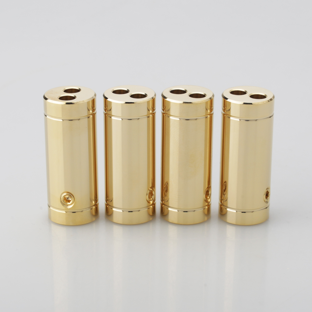 4 pcs Chrome/Gold Plated Speak - огляд і ціна Audio Splitter Y