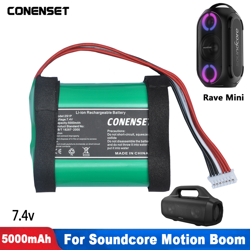 5000mAh PA23 7.4V Battery For  - огляд і ціна Anker Speaker Soundcore Motion+