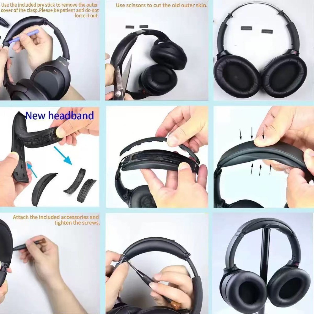 Snap on Replacement Headband C - огляд і ціна Sony Headphone Wh-1000Xm4
