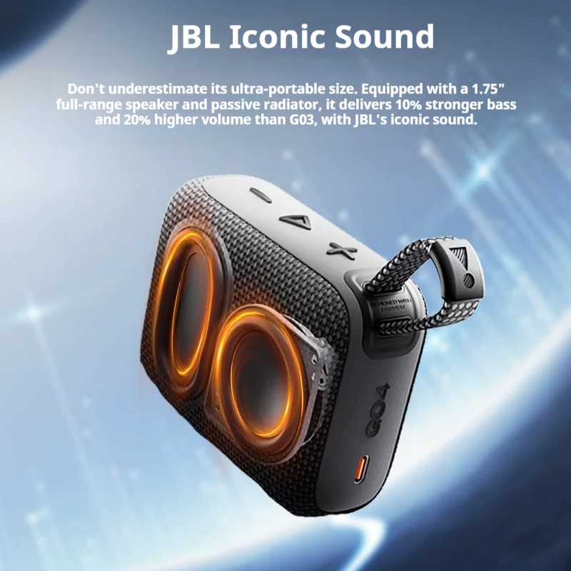JBL GO4 IP67 Waterproof Portab - огляд і ціна Jbl Speaker Go 4