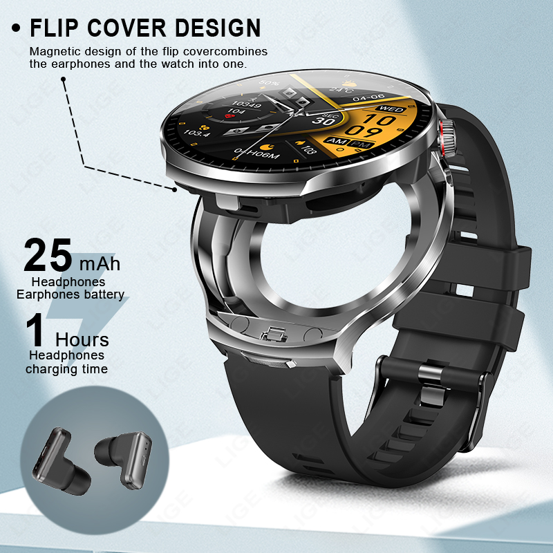 New Smart Watch Built-in TWS W - огляд і ціна Wireless Earbuds Tws