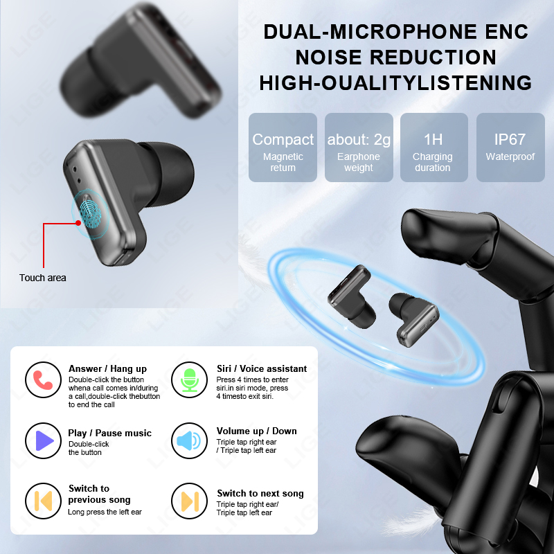 New Smart Watch Built-in TWS W - огляд і ціна Wireless Earbuds Tws